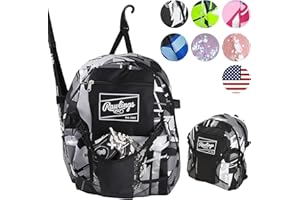 Rawlings | REMIX T-Ball & Youth Backpack Equipment Bag | Baseball/Softball | Multiple Colors