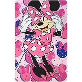 MINNIE MinnieMouse Cozy Fleece Throw Blanket 40 x 60 (Red)