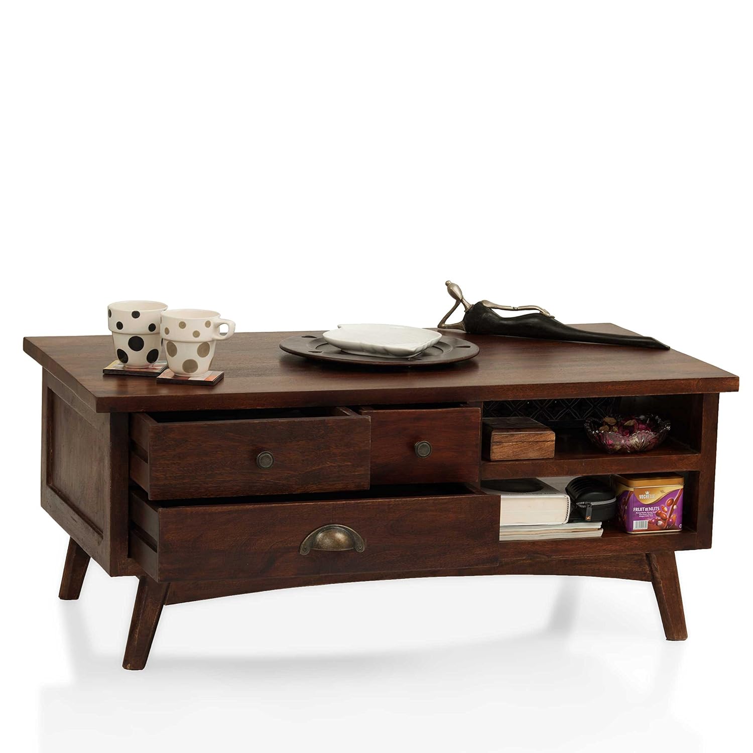 Prague Coffee Table Mahogany Amazon In Home Kitchen