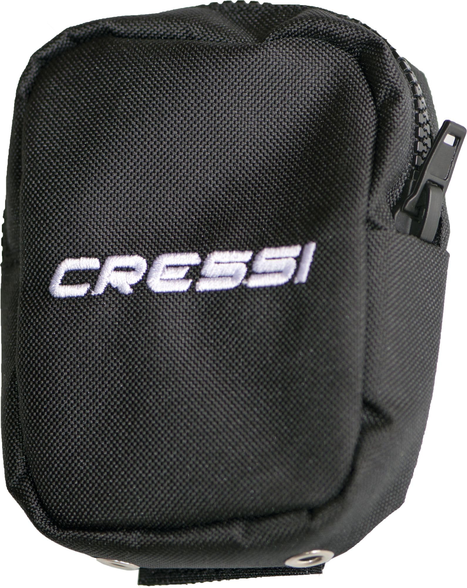 Cressi Back Weight Pockets for Ultralight/Air Travel B.C.'D - Black