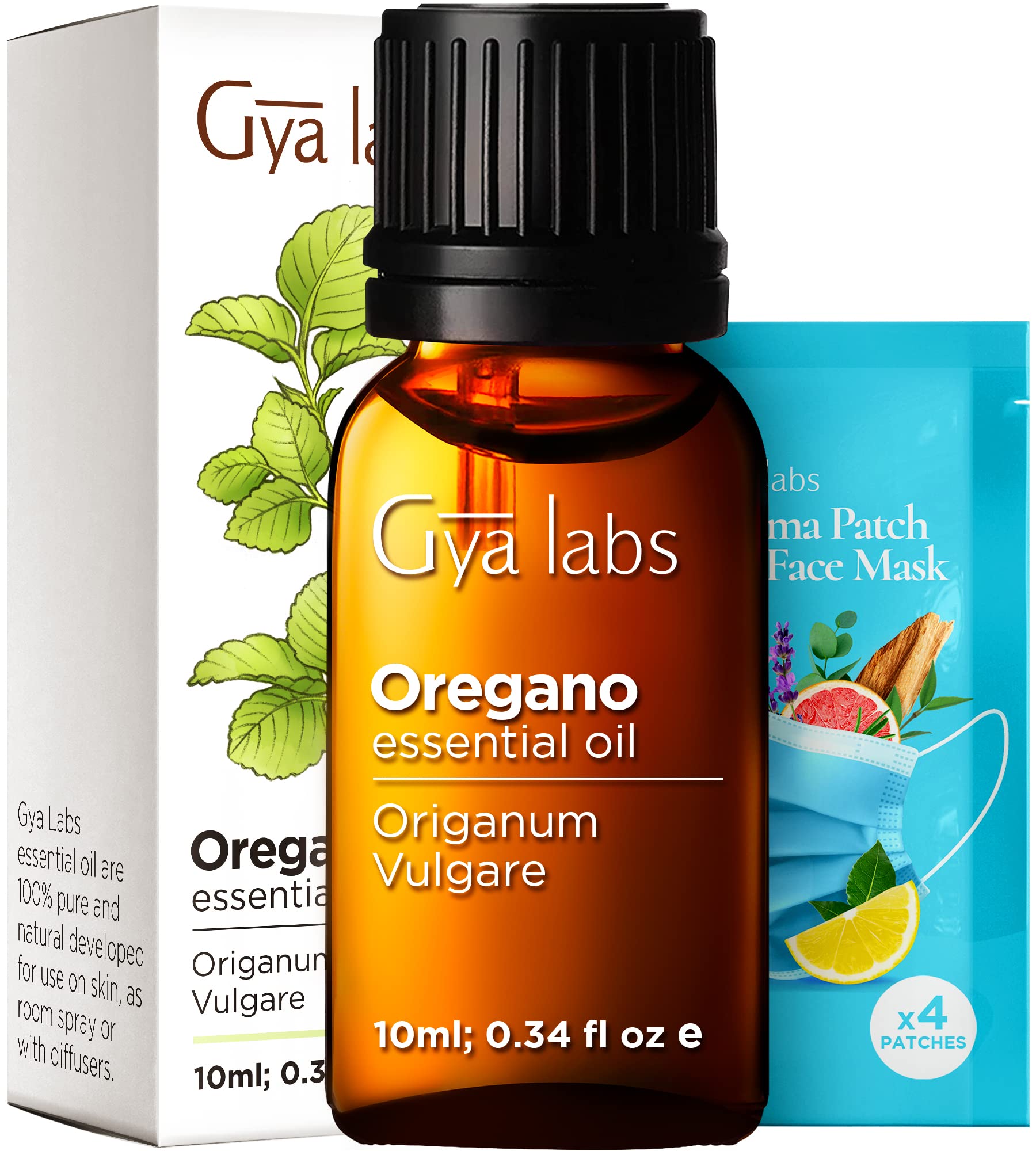 Gya Labs Oregano Essential Oil for Improved Wellness - Natural Oregano Oil Essential Oil for Skin - Oil of Oregano for Toenail - Oregano Oil Organic for Diffuser & Nail (10ml)