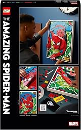 LEGO Art The Amazing Spider-Man 31209 2099 Pcs Buildable Canvas Poster view 10
