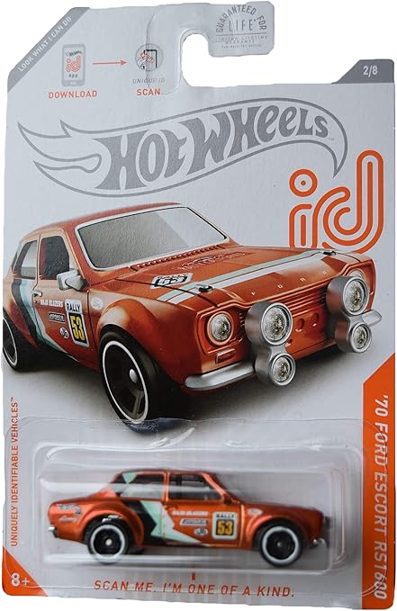 hot wheels ford escort id