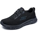 Skechers Men's Go Walk 8 Day | Air-Cooled Goga Mat Insole, Ultra Go Cushioning, Dual-Density Outsole, Bungee Laces, Machine Washable