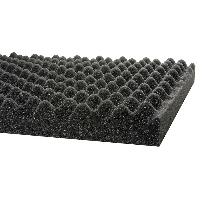 Acoustic Foam 21/2" x 24" x 18" UL 94 Amazon.in Musical Instruments