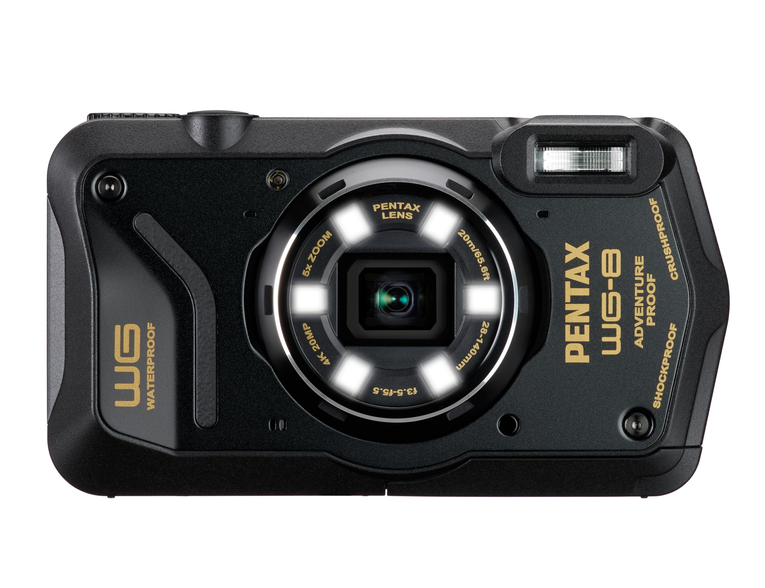 PENTAX Compact étanche WG-8 Noir