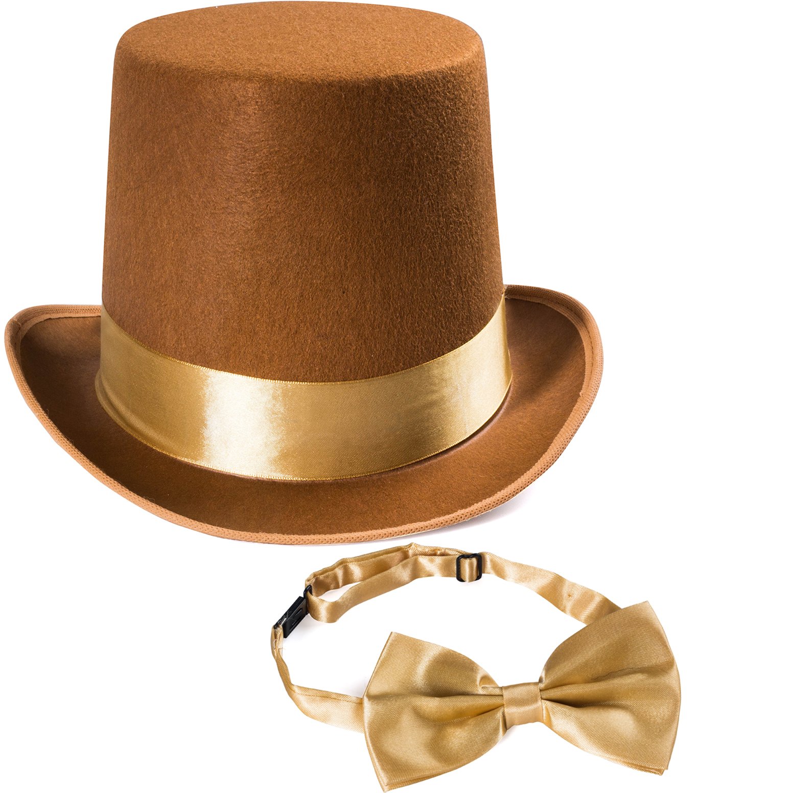 brown top hat costume
