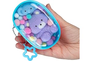 ORB Curiosities Taba-licious Gacha Pouch Elephant & Bear Keychain Charms Squishies