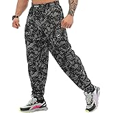 BIG SAM SPORTSWEAR COMPANY Men's Baggy Sweatpants with Pockets, Oldschool Loose Fit Gym Pants