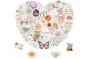 JOYLINE Bible Verse Stickers for Kids & Adults - 150pcs Christian Inspirational Stickers for Journaling, Scrapbooking, Water Bottle, Laptop, and More - Perfect for Encouragement and Faith-Based Activities