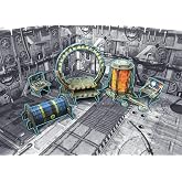 Battle Systems Sci-fi Terrain Sci-fi Dimension Gate - 28-35mm RPG/Wargames / 40k Necromunda Card Scenery