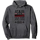 ATARI Retro 1972 Console Logo Kanji Design Pullover Hoodie