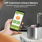 KitchenBoss Sous Vide Machine 1100W WiFi Immersion Cooker IPX7 Waterproof view 2