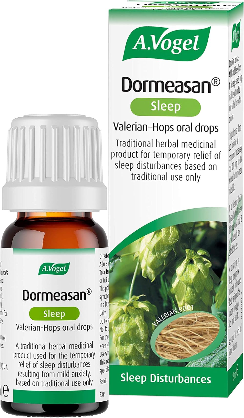 A.Vogel Dormeasan Sleep Valerian-Hops Drops 15ml 17 Day Supply