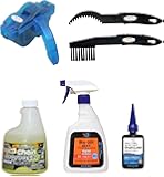 AZ(エーゼット) 自転車オールメンテナンス5点セット[B1-001 自転車用チェーンルブ マルチパーパス50ml+A1-008 チェーンディグリーザー高浸透 付替 500ml+チェーン洗浄器+ギアクリーニングブラシ+BIw-001 バイクウォッシュ480ml] SF065