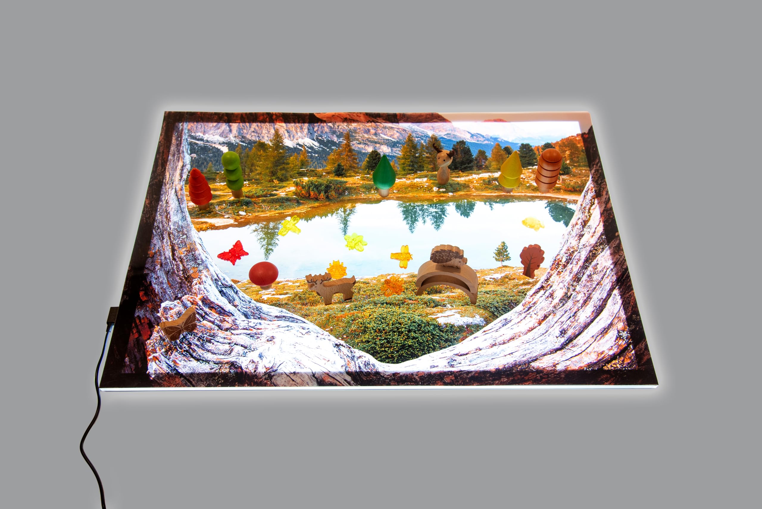 tickit 73584 Mountains A2 Discovery Play Mat - Sensory Mat - Toy Mat - Exploration