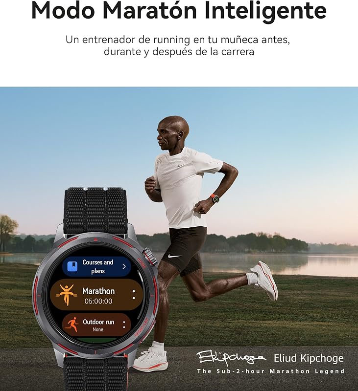 Watch GT Runner 2 Smartwatch, Running GPS Ultra Preciso, Naranja