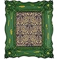 SIMON'S SHOP 6x8 Picture Frame Baroque Picture Frames 6x8 Shabby Chic Photo Frames 8 x 6 in Moss Green