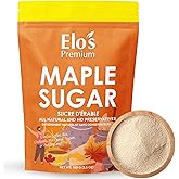 Maple Sugar 100g – Product of Canada| 100% Pure, Natural Sweetener for Baking, Cooking, and Beverages BY ELO’S PREMIUM