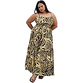 City Chic Women's Plus Size Dress - Kehlani Print Maxi