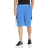 WT02 Men's Athletic Active Mesh Shorts, Inseam 12", Lightweight Breathable