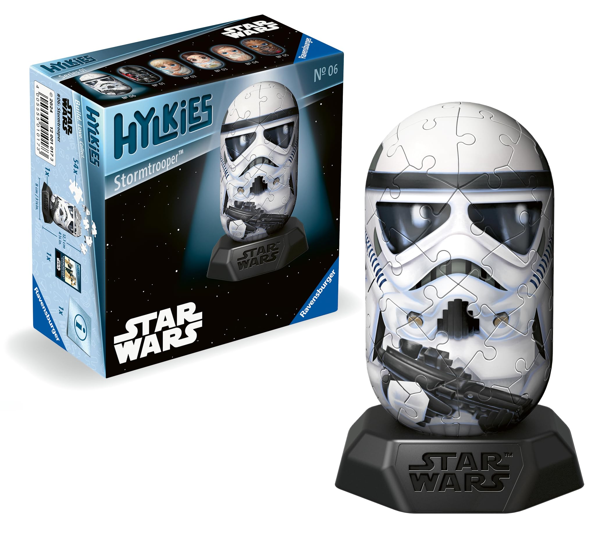 Ravensburger Star Wars Hylkies Figures Stormtrooper Gifts for Kids and Adults Age 6 Years Up - Collectable Toys and 3D Jigsaw Puzzles