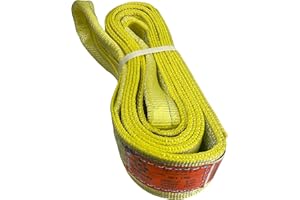 Kennedy Wire Rope & Sling Company 3inches x 10' 2-Ply Twist Eye Polyester Lifting Sling (Various Sizes in Listing) Made in The USA
