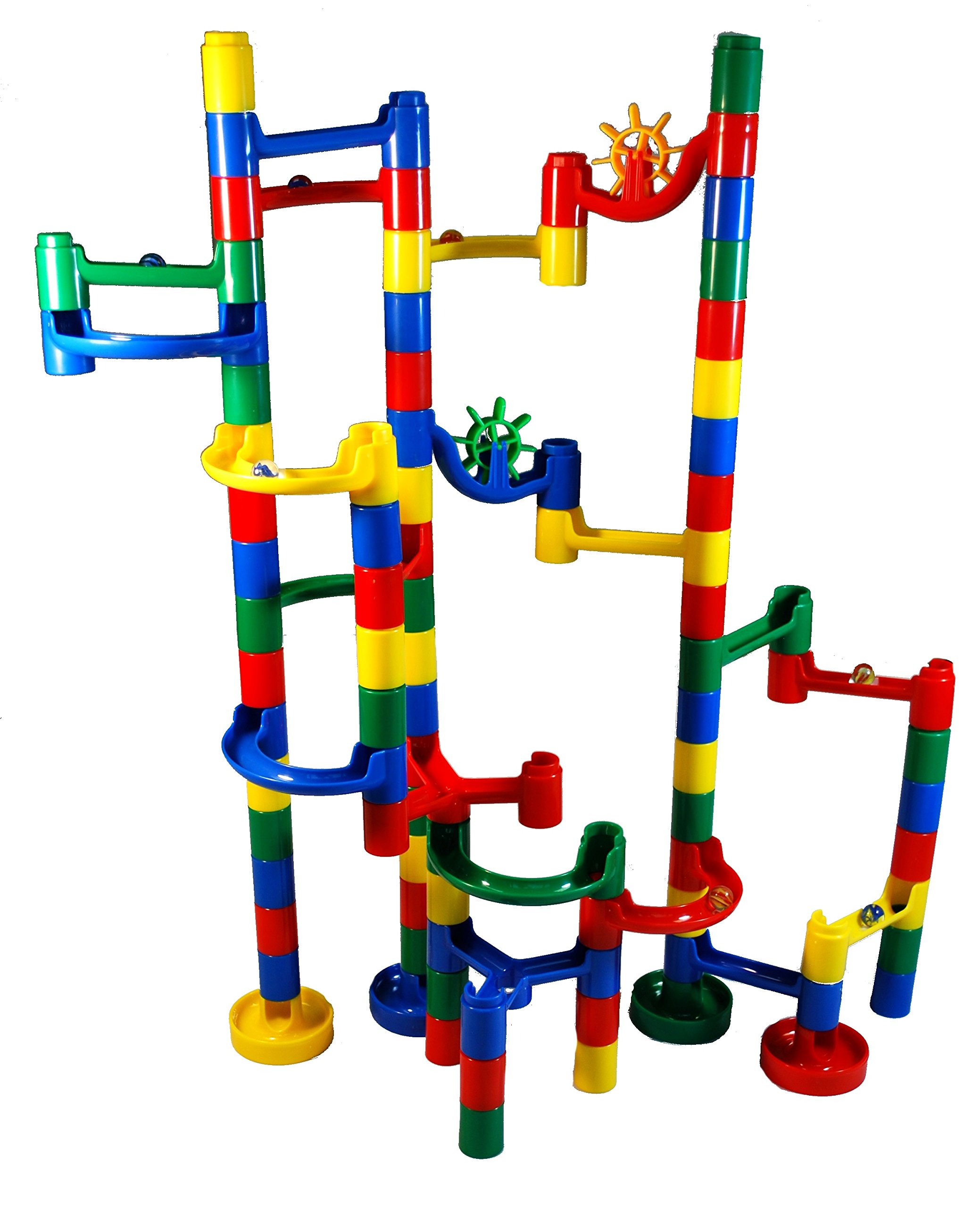 Buy MMP Living Marble Madness Deluxe 72pc. Marble Run Online at