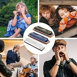 East top Harmonica Key of C 10 Holes 20 Tones 008K