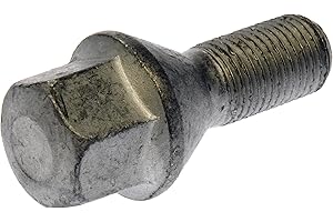 Dorman 610-573 Wheel Bolt, M12-1.25 - 17 Mm Hex, 19.5 Mm Length Compatible with Select Fiat Models, 10 Pack