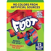 Fruit By the Foot, Fruit, Variety Pack, King Size, 12 ct, 15 oz | 66% More per Roll Vs Standard .75 oz, Gluten Free &amp; Gelatin Free, Good Source of Vitamin C