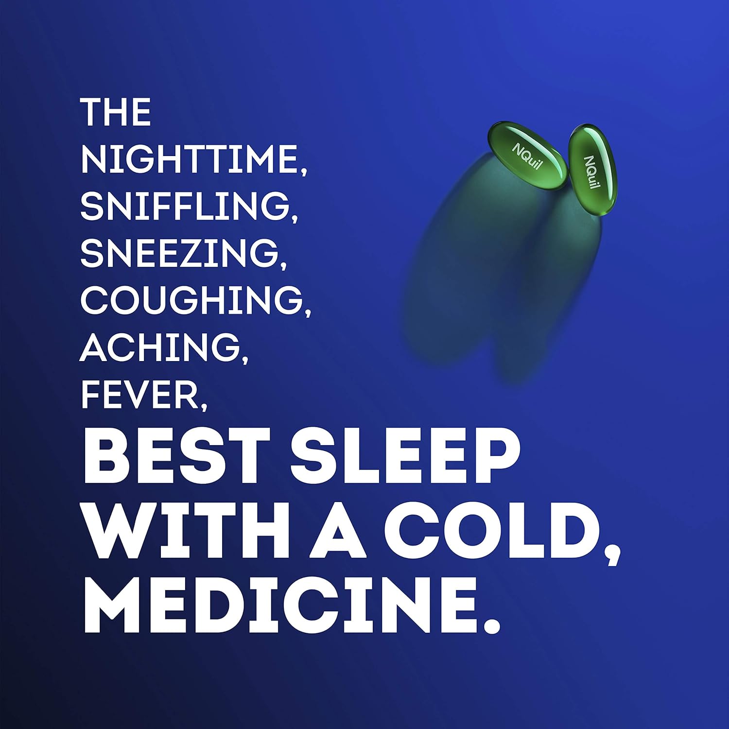 Vicks Dayquil and Nyquil Cough, Cold and Flu Relief, 72 LiquiCaps (48 Dayquil, 24 Nyquil) - Sore Throat, Fever, and Congestion Relief (Packaging May Vary): Health & Personal Care