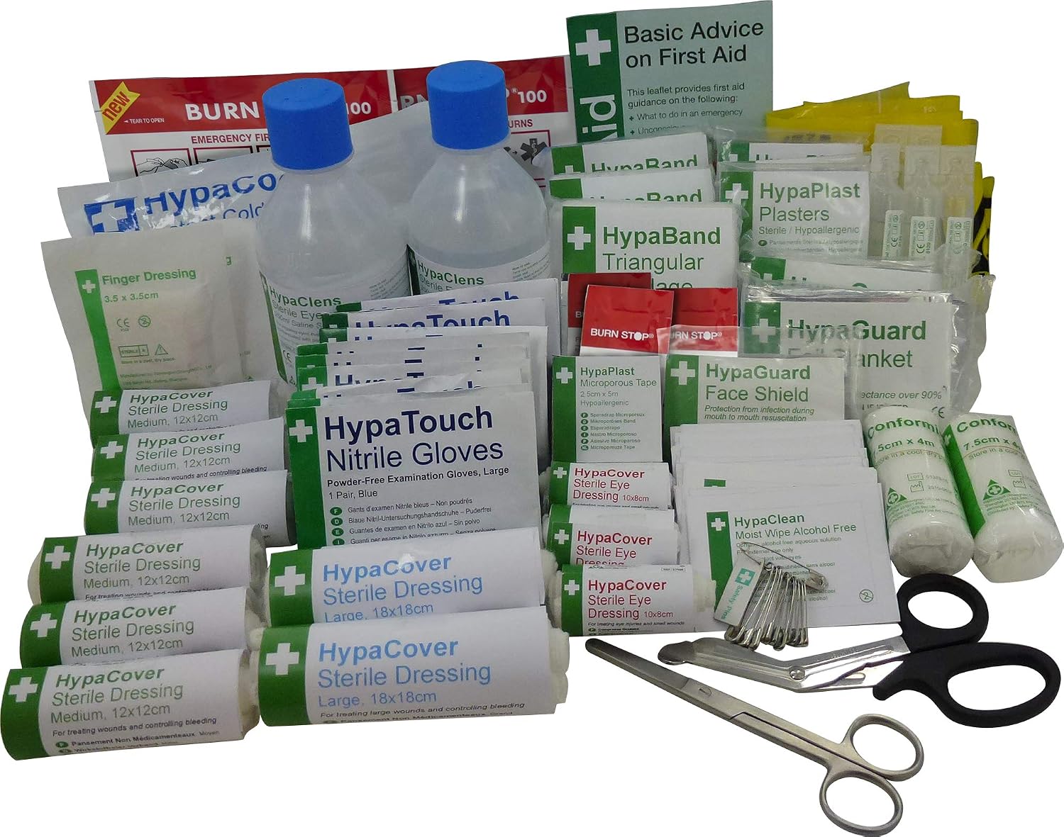 Safety First Aid Group First Aid Refill, Comprehensive, Green