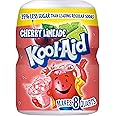 Kool-Aid Caffeine Free Cherry Limeade Sweetened Powdered Drink Mix 12 Count 19 oz Canisters