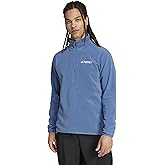 adidas mens Terrex Multi Essentials Half-zip Fleece Hiking Jacket