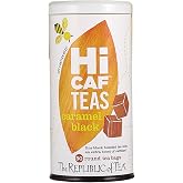 The Republic of Tea HiCAF Caramel Black Tea, High Caffeine, 50 Count | A bold cup for morning or afternoon. Brisk and full-bodied with notes of buttery sweetness. Gluten Free and Carb Free.