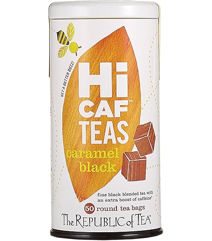 Amazon.com : The Republic of Tea — HiCAF Gingermint Green Tea, 50
