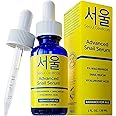 SeoulCeuticals Korean 5% Niacinamide + Snail Mucin 97.5% Essence Serum + Hyaluronic Acid, Cruelty Free Korean Skin Care, Natural & Organic Anti Aging Face Serum for Dull Skin, K Beauty 1oz