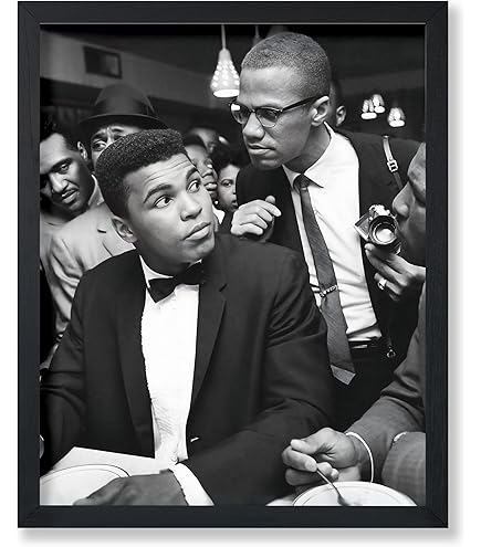 ALI vs TYSON POSTER Muhammad Ali and Mike Tyson Fight RARE