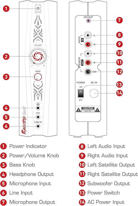 avermedia ballista unity gaming speakers