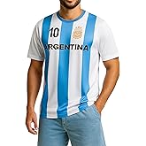 Icon Sports Officially Licensed Argentine Football Association Soccer Shirt - Unisex Adult