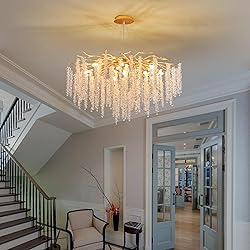Puvaue Crystal Tree Branches Chandeliers Luxury