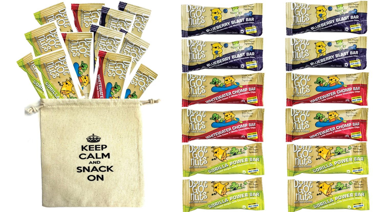 Don't Go Nuts NutFree Non GMO Organic Roasted Soybean