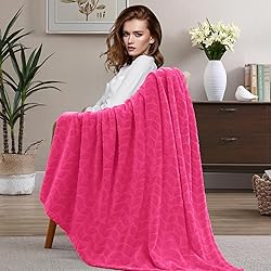 Walensee Fleece Throw Blanket Soft and Lightweight