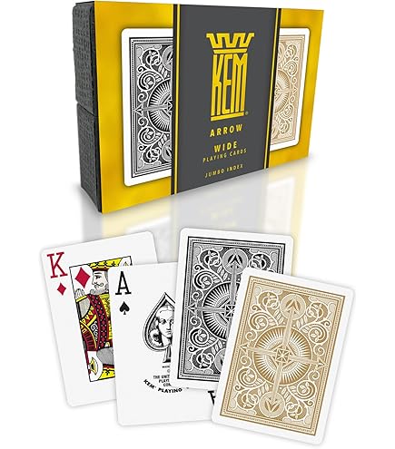 MASSA PLAYING CARDS 6個 Amazon.com: KEM Paisley Plastic Bridge Size Poker Playing Cards, 2