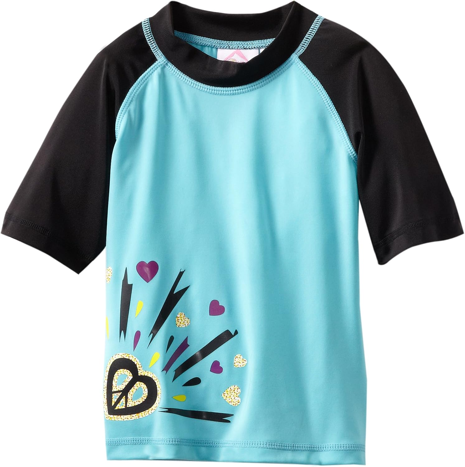 Kanu Surf Little Girls' Hilo Swim Shirt Rash Guard Shirts