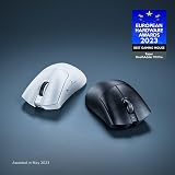 Razer DeathAdder V3 Pro Wireless Ergonomic Esports Mouse 63g White view 3