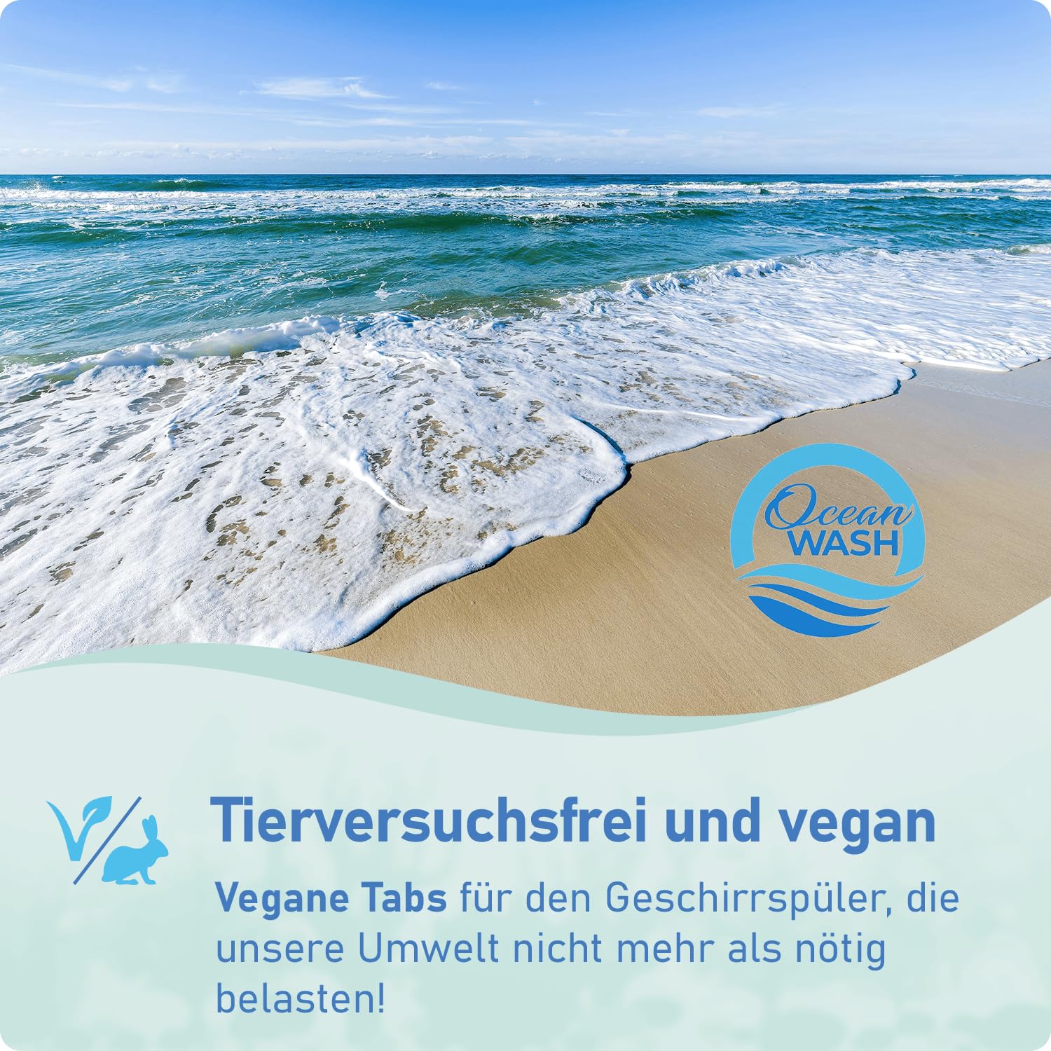 OceanWash Spülmaschinenpods ohne Plastik, Farb- und Duftstoffe, biologisch abbaubare Geschirr-Spültabs ohne Parfum, vegane Tabs für Geschirrspüler, verpackt in PLA 7