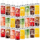 Pickmesh 24 Pcs Appreciation Gifts Bulk Thank You Plastic Cups for Staff 13.5 oz Reusable Tumblers with Lid Straw Inspirational Gifts for Staff Coworker Teacher Nurse Office Supplies