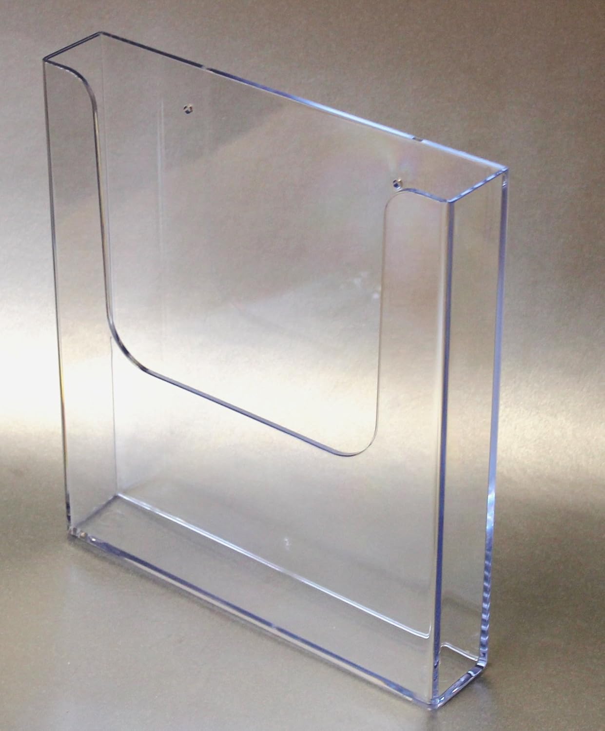 Rangement vertical mural pour brochure, dépliant, documentation A4. En